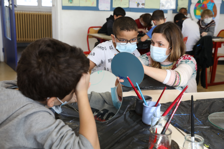 Ecole Lazare-Goujon : découvrez le travail des élèves avec Magali Le Huche